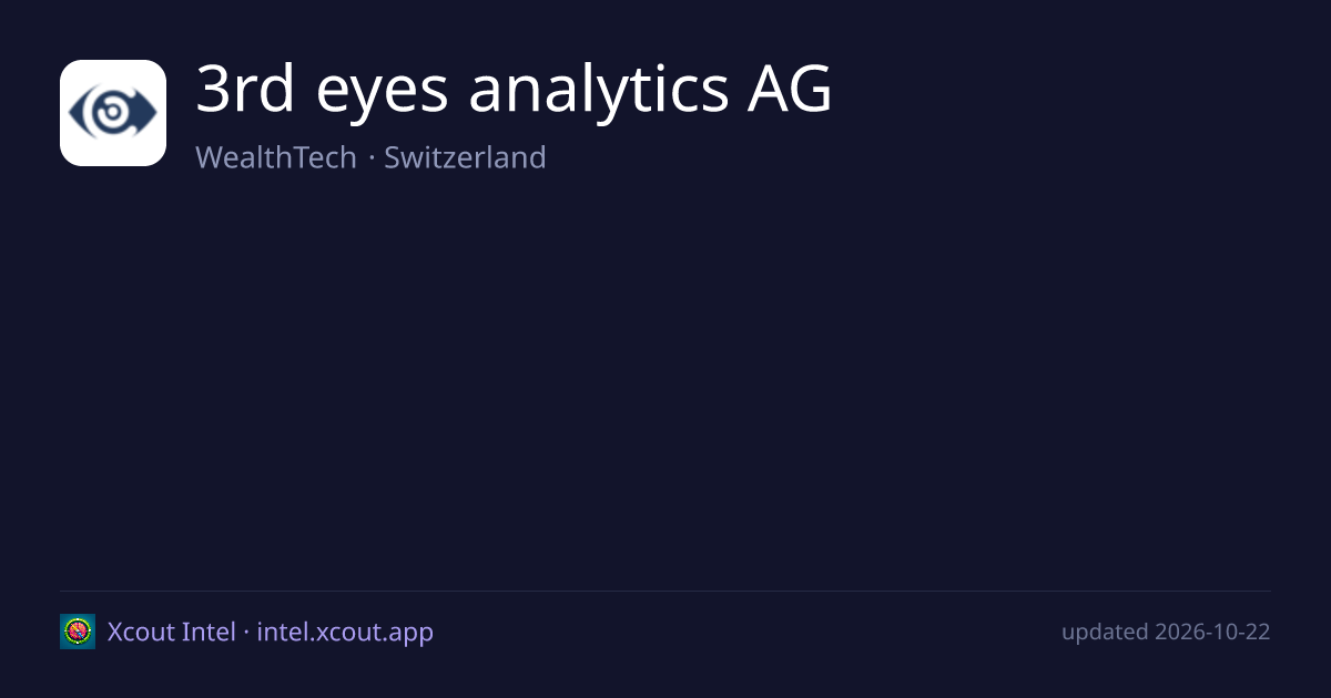 3rd eyes analytics AG — share card preview