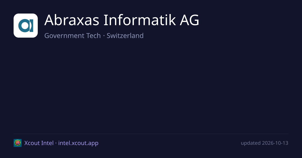 Abraxas Informatik AG — share card preview