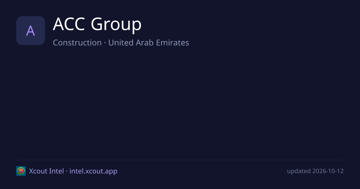 ACC Group — share card preview