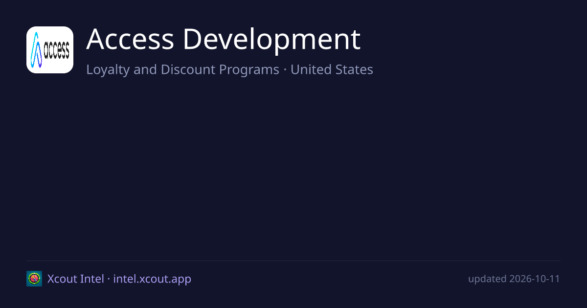 Access Development — share card preview