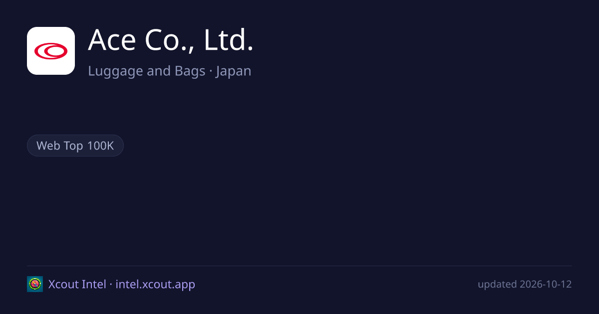 Ace Co., Ltd. — share card preview