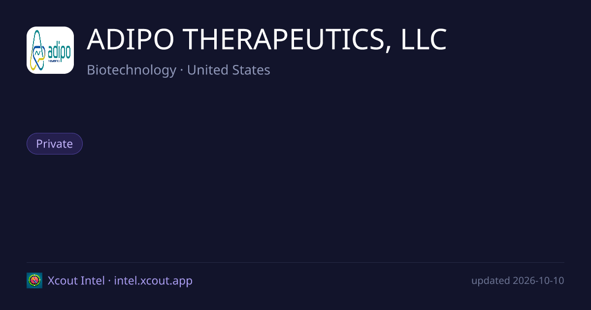 ADIPO THERAPEUTICS, LLC — share card preview
