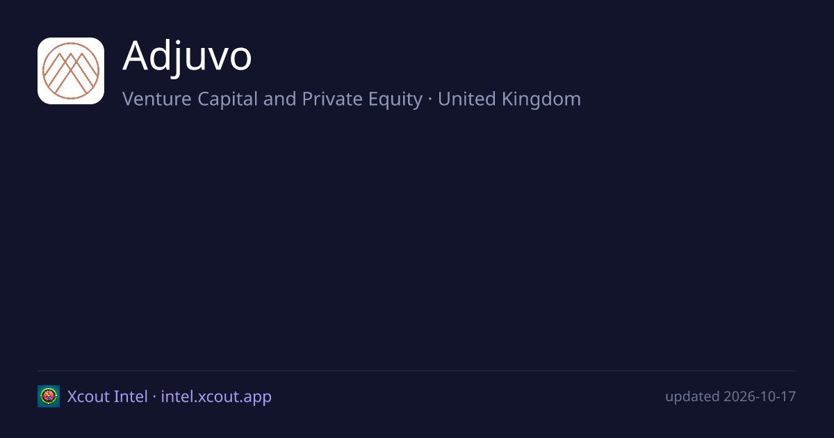 Adjuvo — share card preview