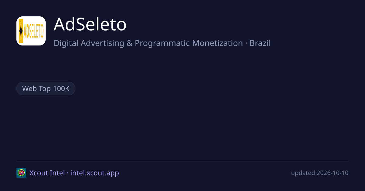 AdSeleto — share card preview