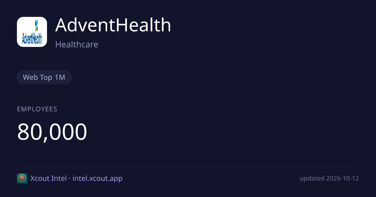 AdventHealth — share card preview