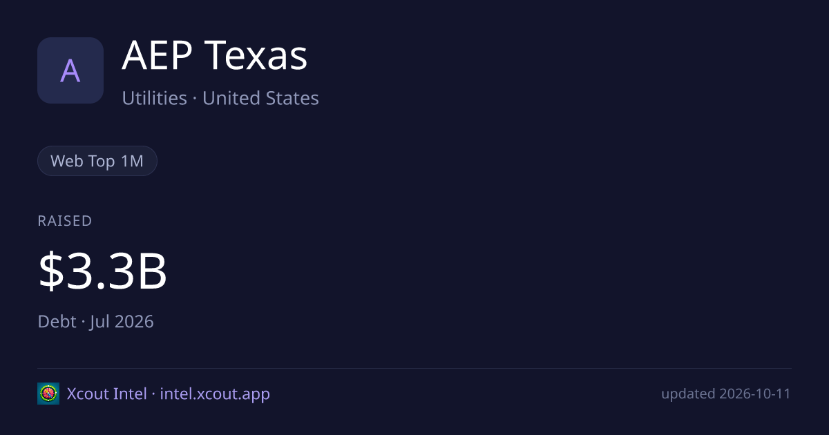 AEP Texas — share card preview