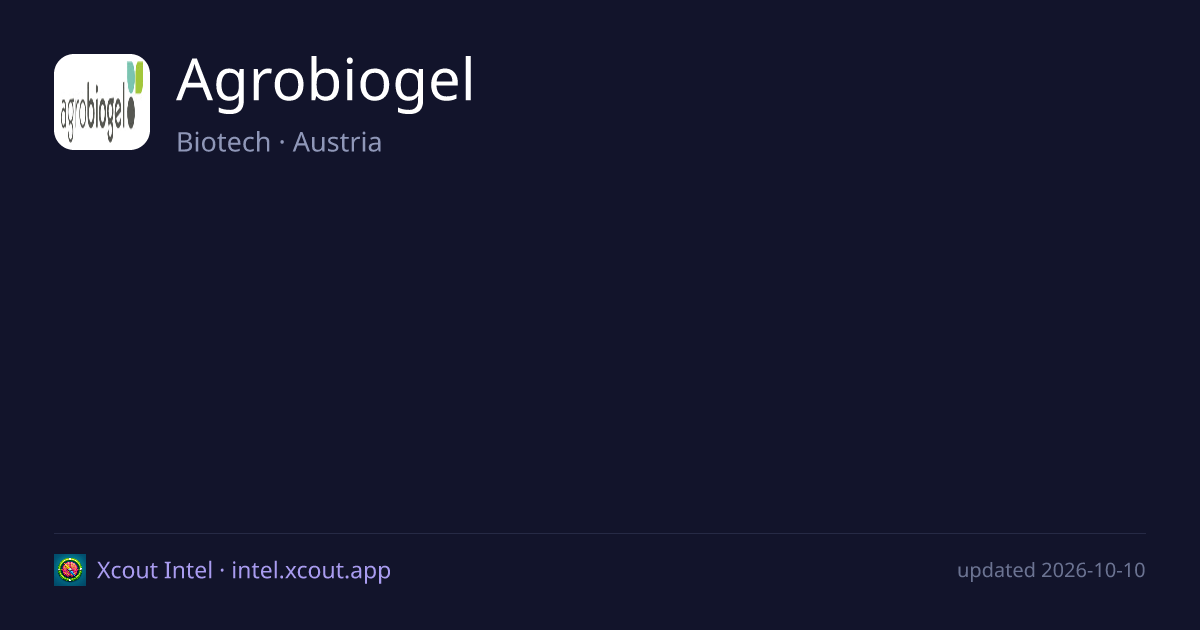 Agrobiogel — share card preview