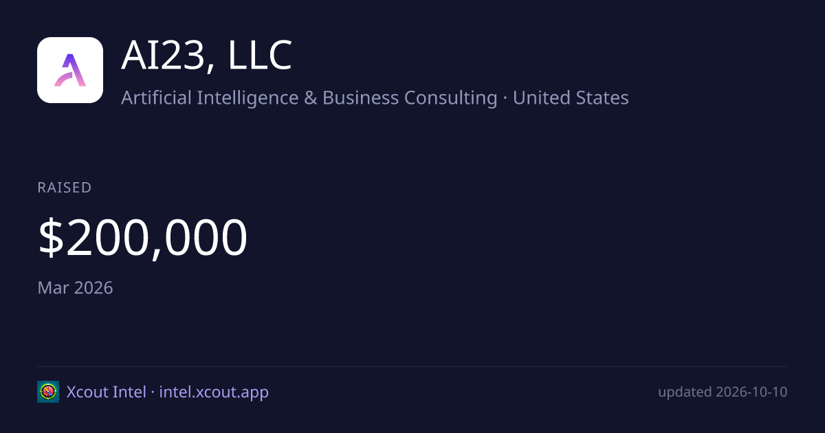 AI23, LLC — share card preview
