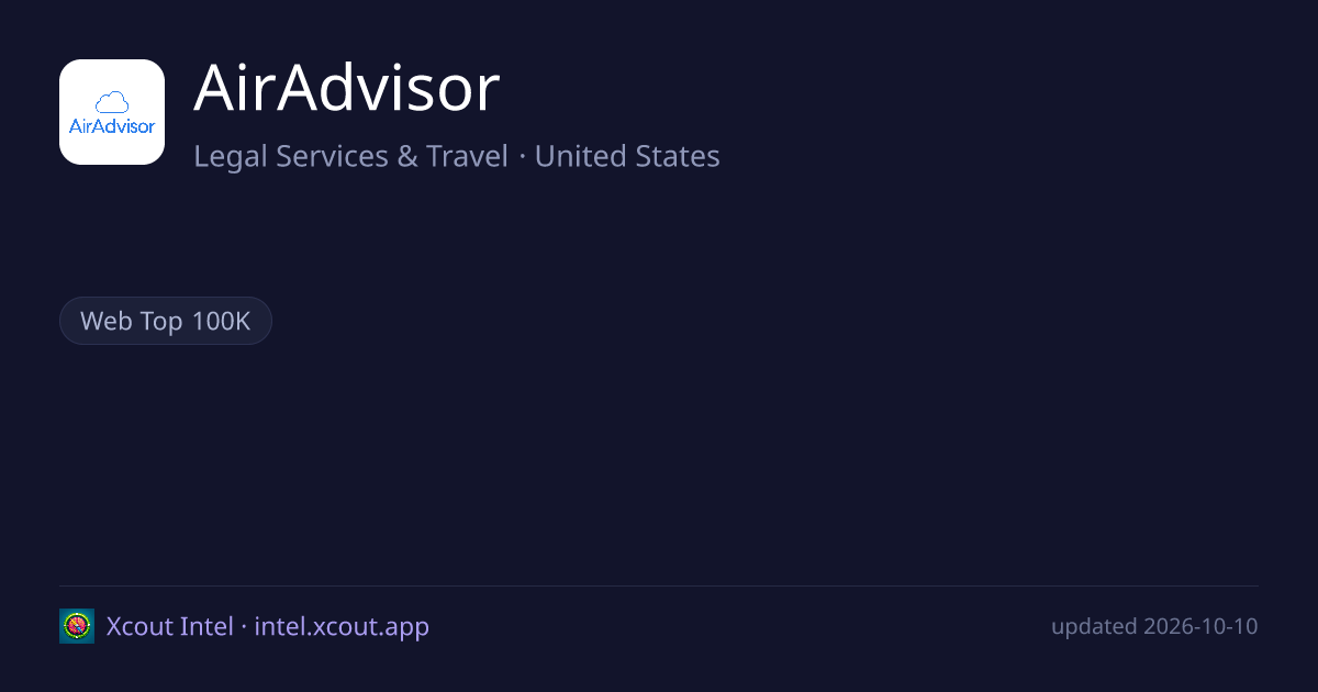 AirAdvisor — share card preview
