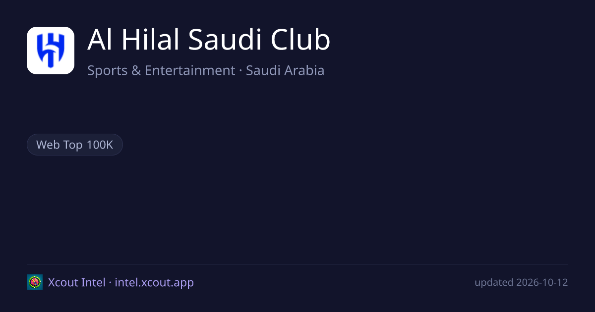 Al Hilal Saudi Club — share card preview