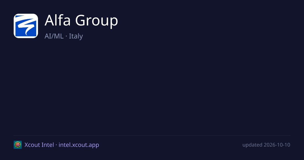 Alfa Group — share card preview