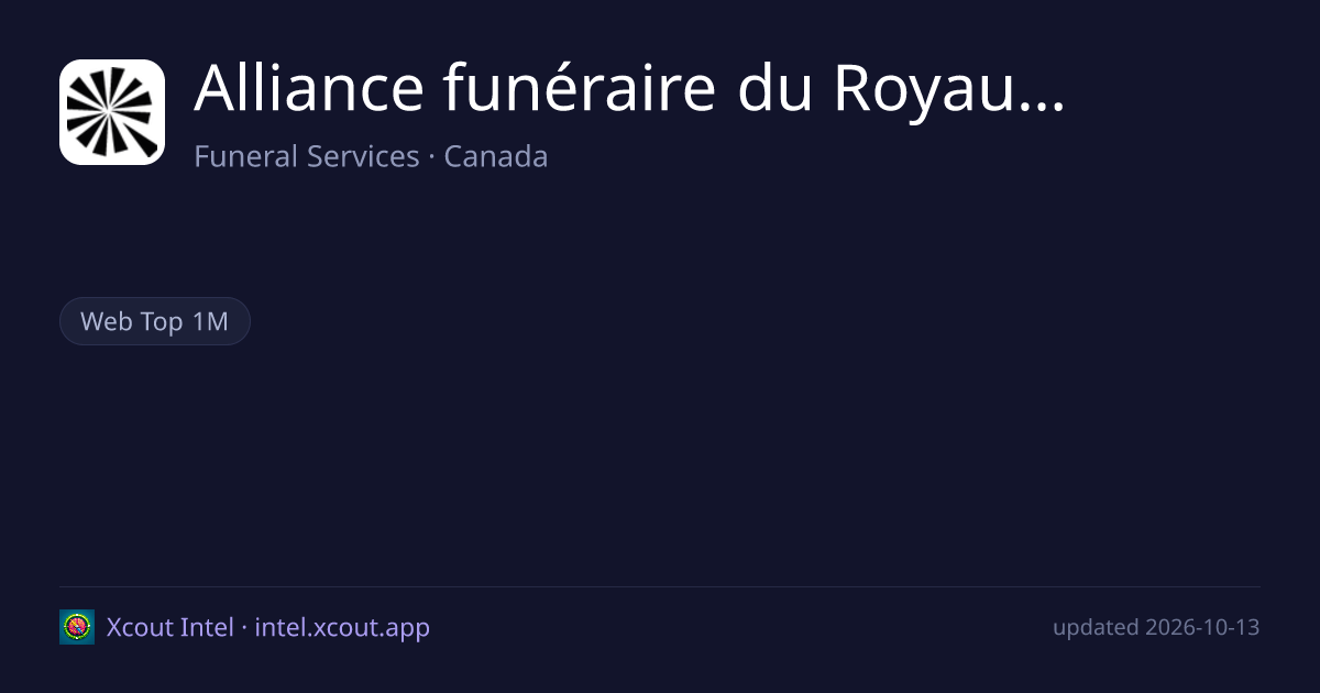 Alliance funéraire du Royaume — share card preview