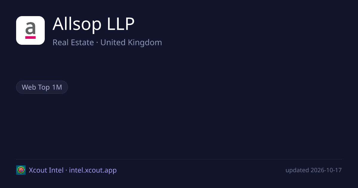 Allsop LLP — share card preview