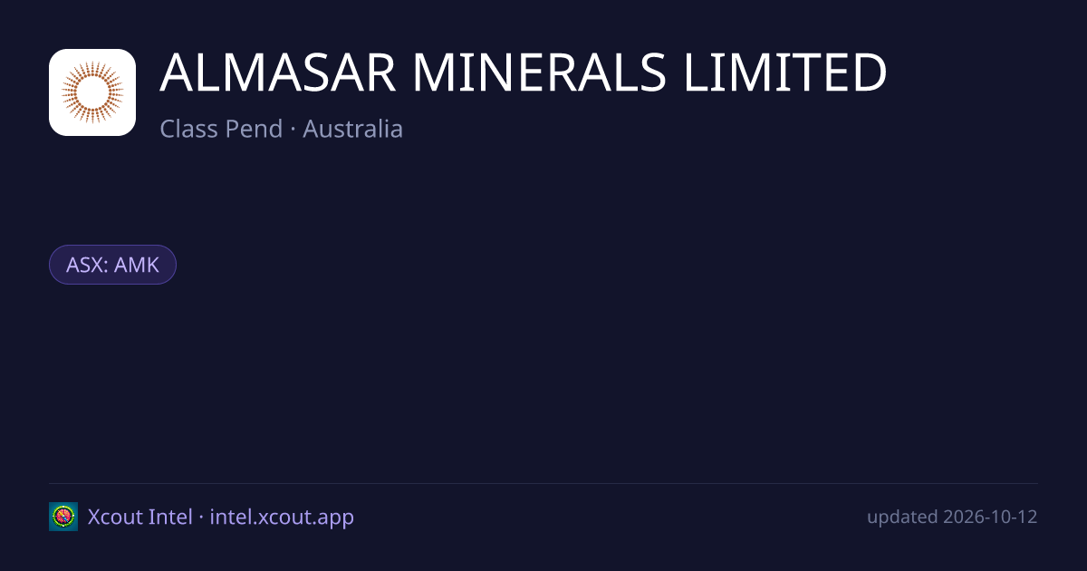 ALMASAR MINERALS LIMITED — share card preview