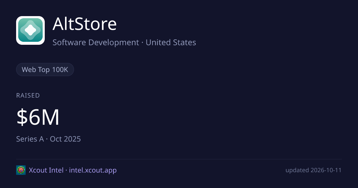 AltStore — share card preview