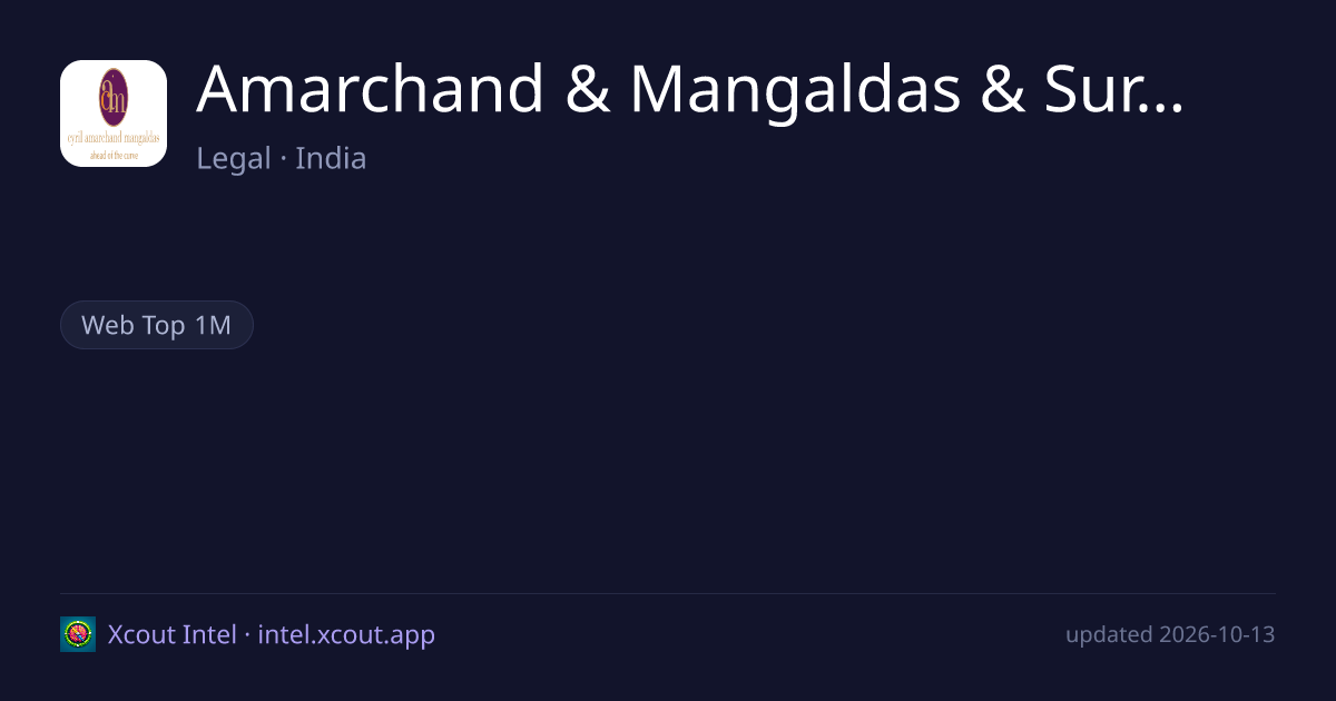 Amarchand & Mangaldas & Suresh A Shroff & Co — share card preview