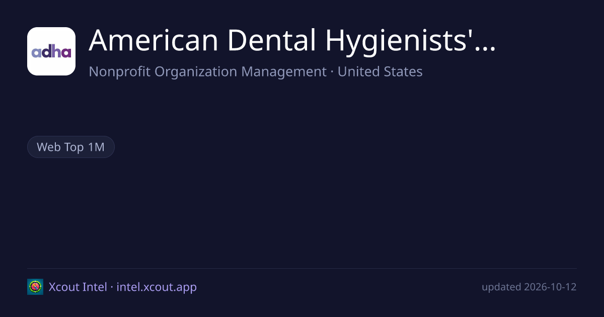 American Dental Hygienists' Association — share card preview