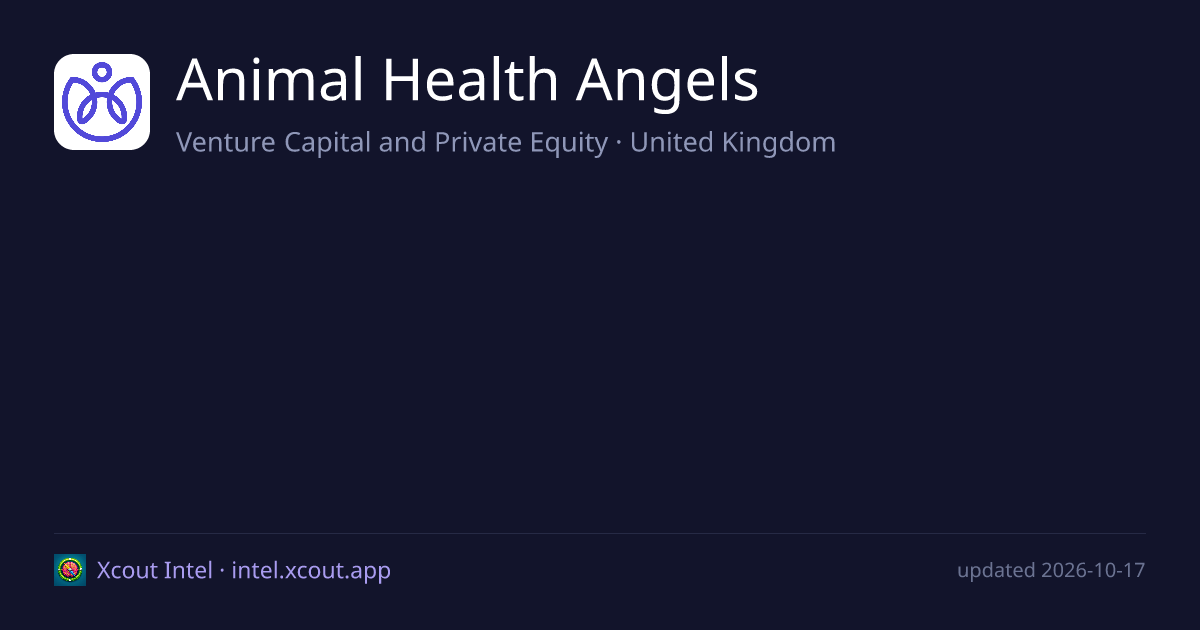 Animal Health Angels — share card preview