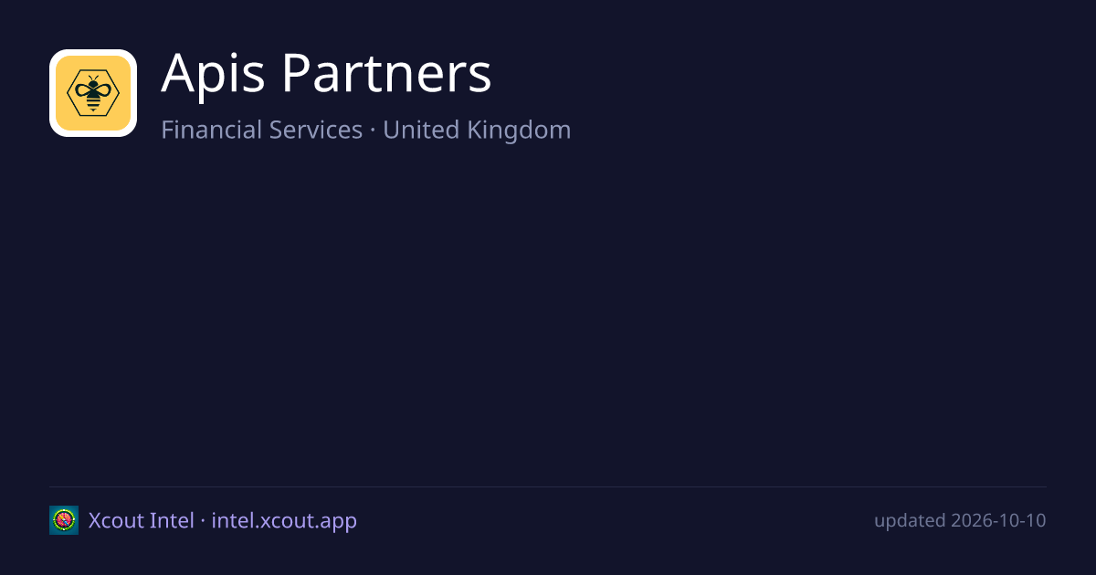 Apis Partners — share card preview