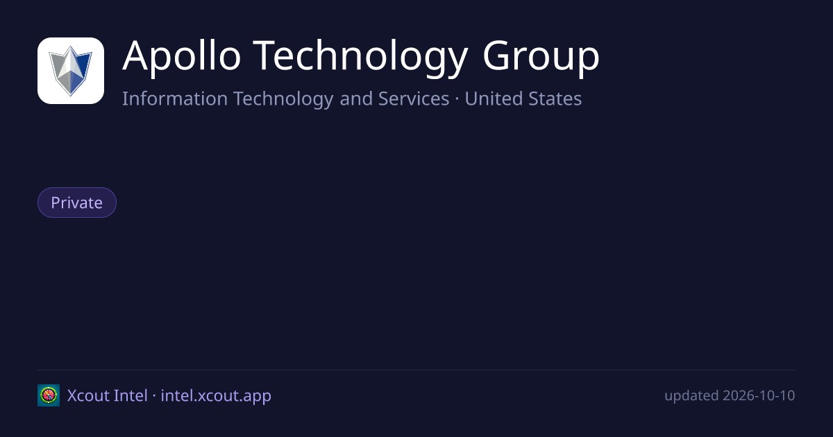 Apollo Technology Group — share card preview