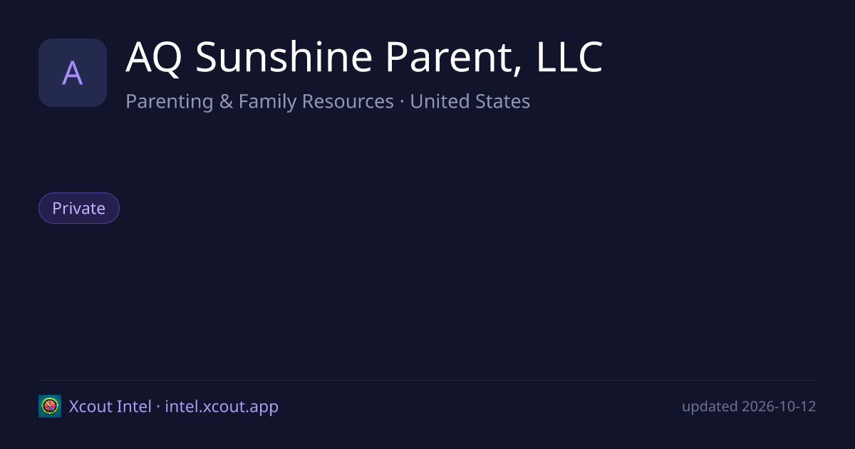 AQ Sunshine Parent, LLC — share card preview