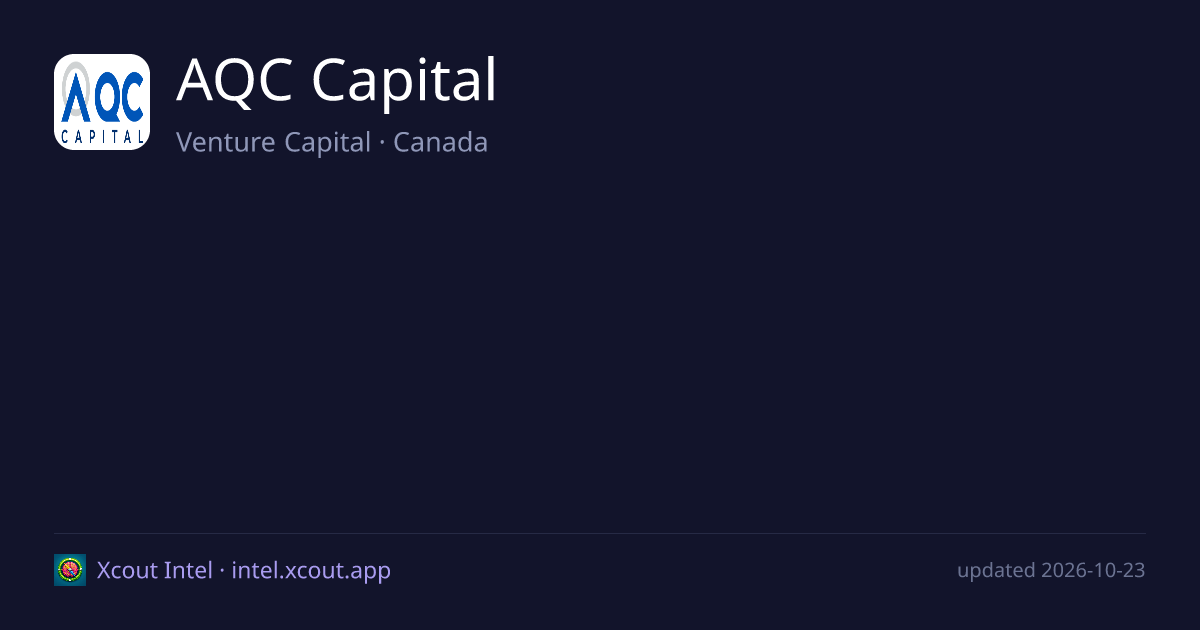 AQC Capital — share card preview