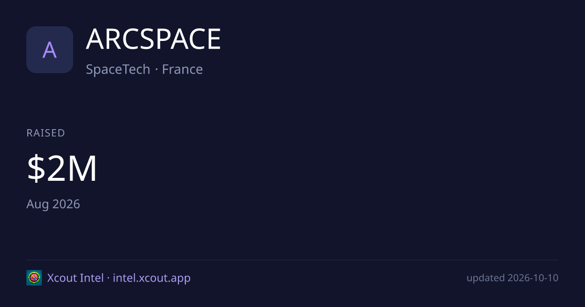 ARCSPACE — share card preview