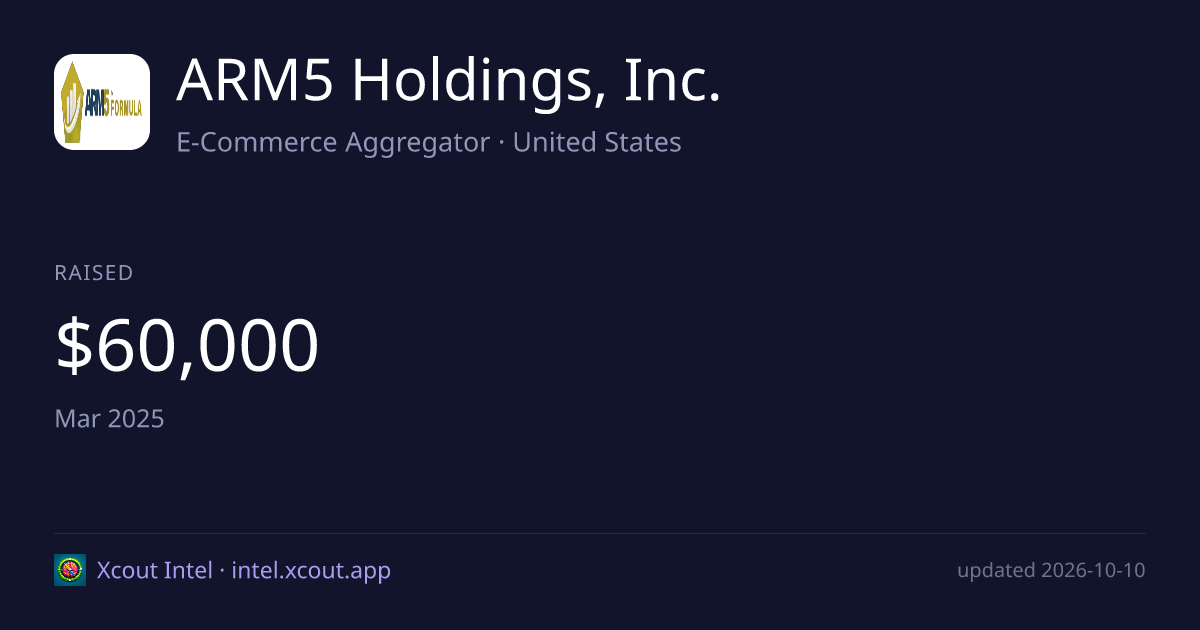 ARM5 Holdings, Inc. — share card preview
