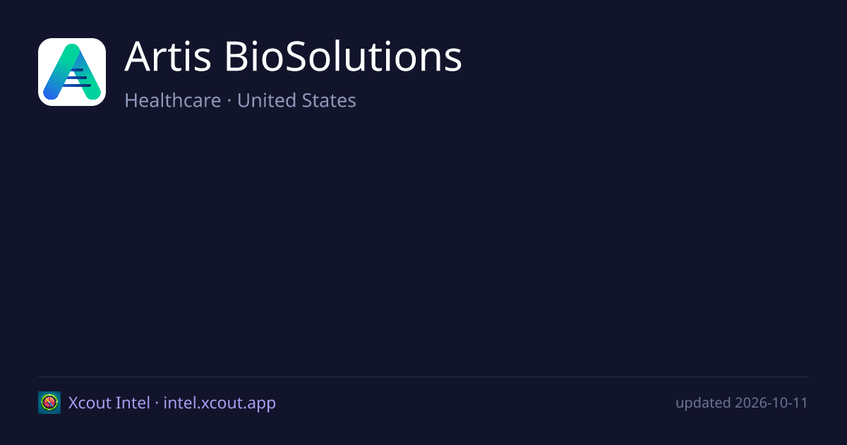 Artis BioSolutions — share card preview