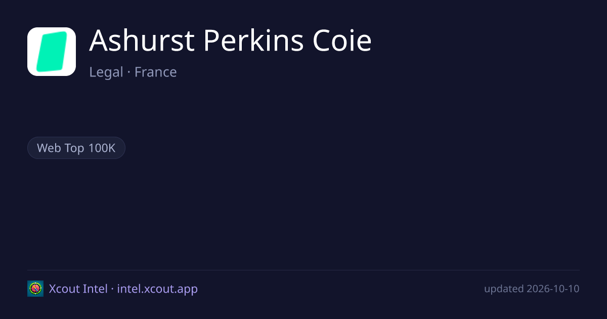 Ashurst Perkins Coie — share card preview