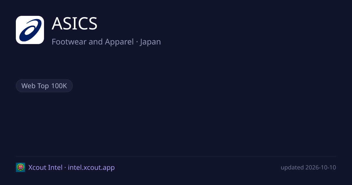 ASICS — share card preview