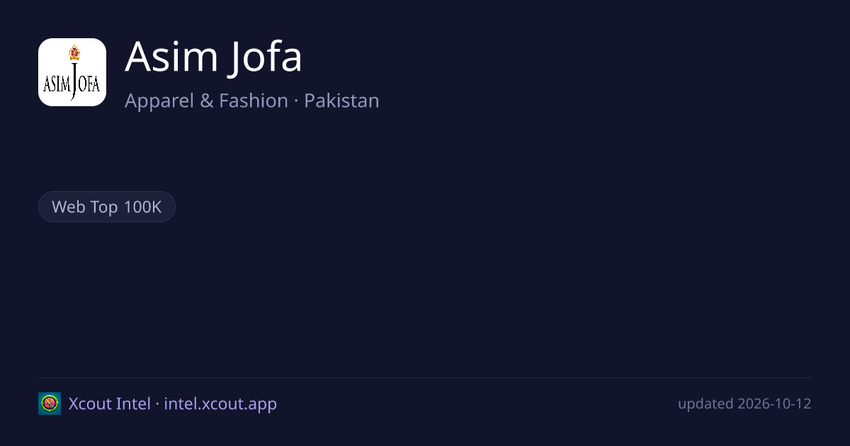 Asim Jofa — share card preview