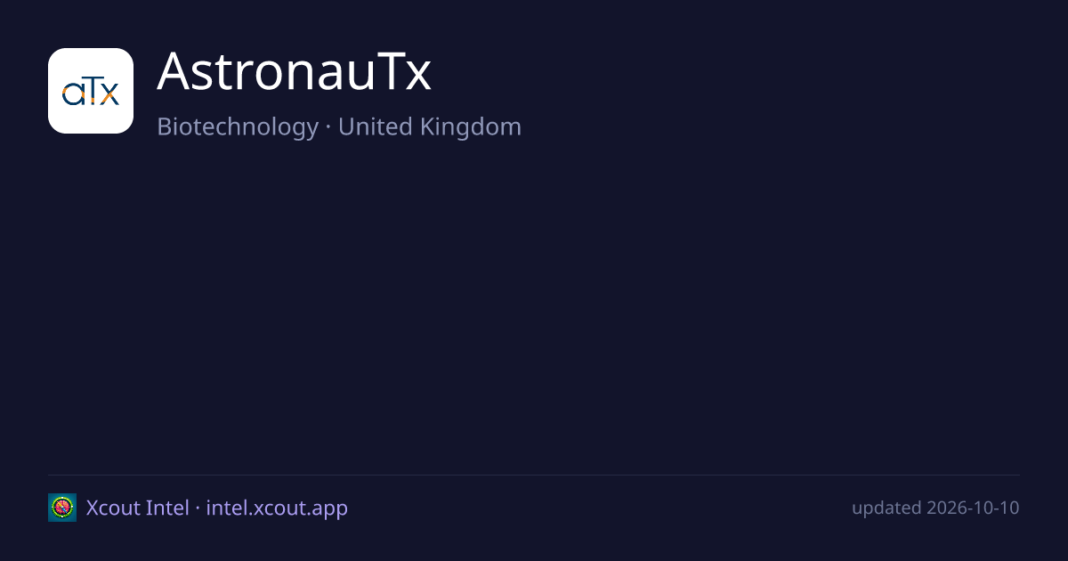 AstronauTx — share card preview