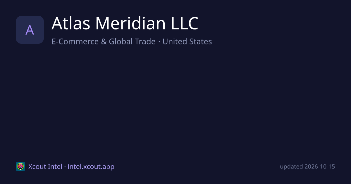 Atlas Meridian LLC — share card preview