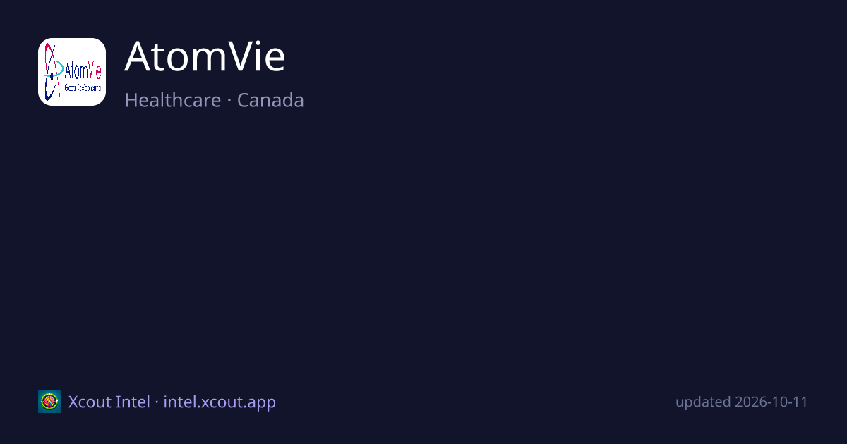 AtomVie — share card preview