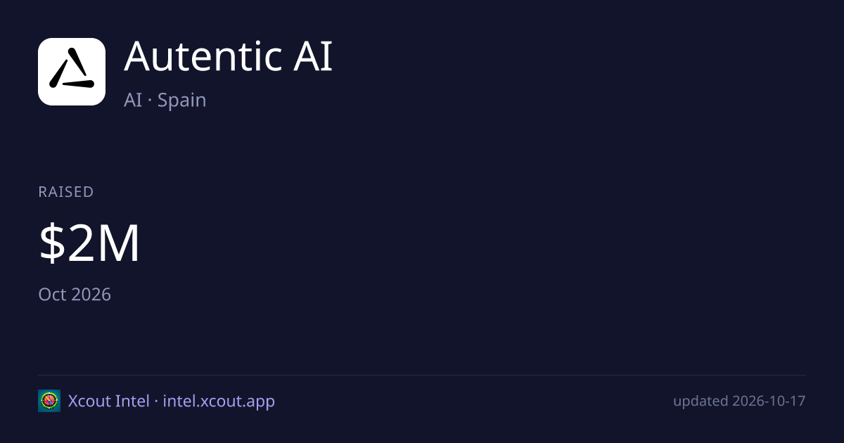 Autentic AI — share card preview