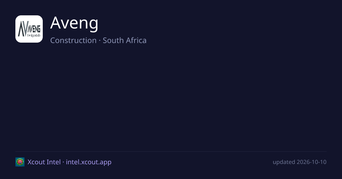 Aveng — share card preview