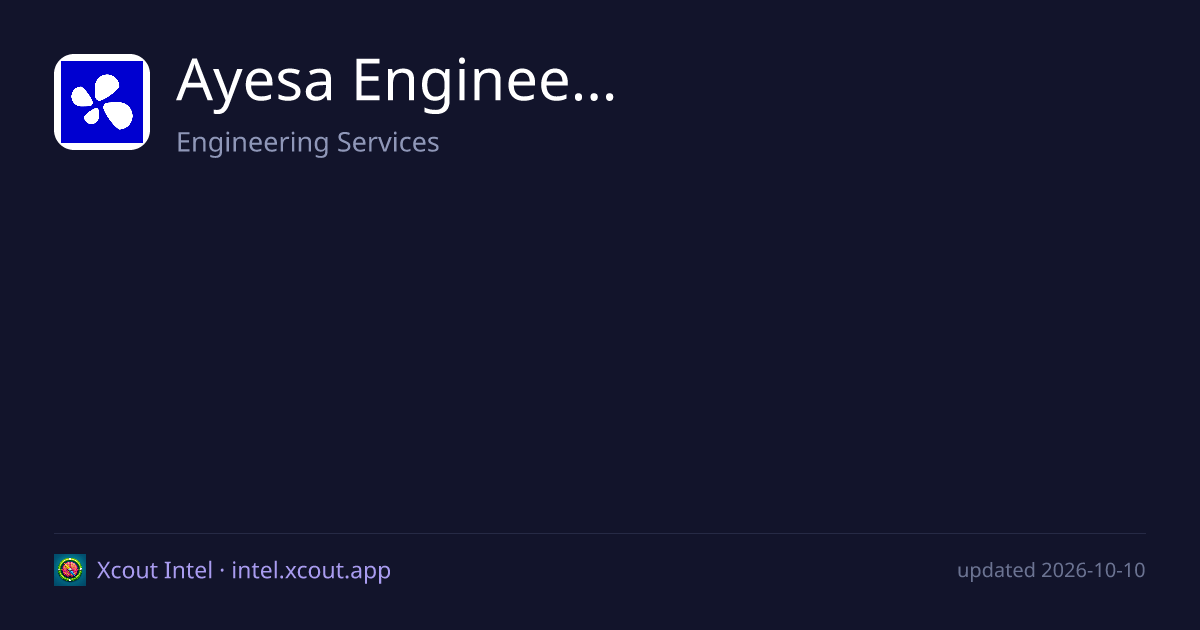 Ayesa Enginee... — share card preview