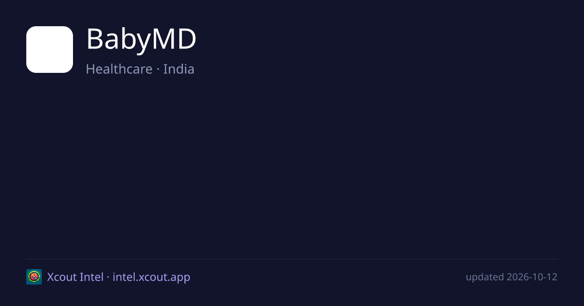 BabyMD — share card preview