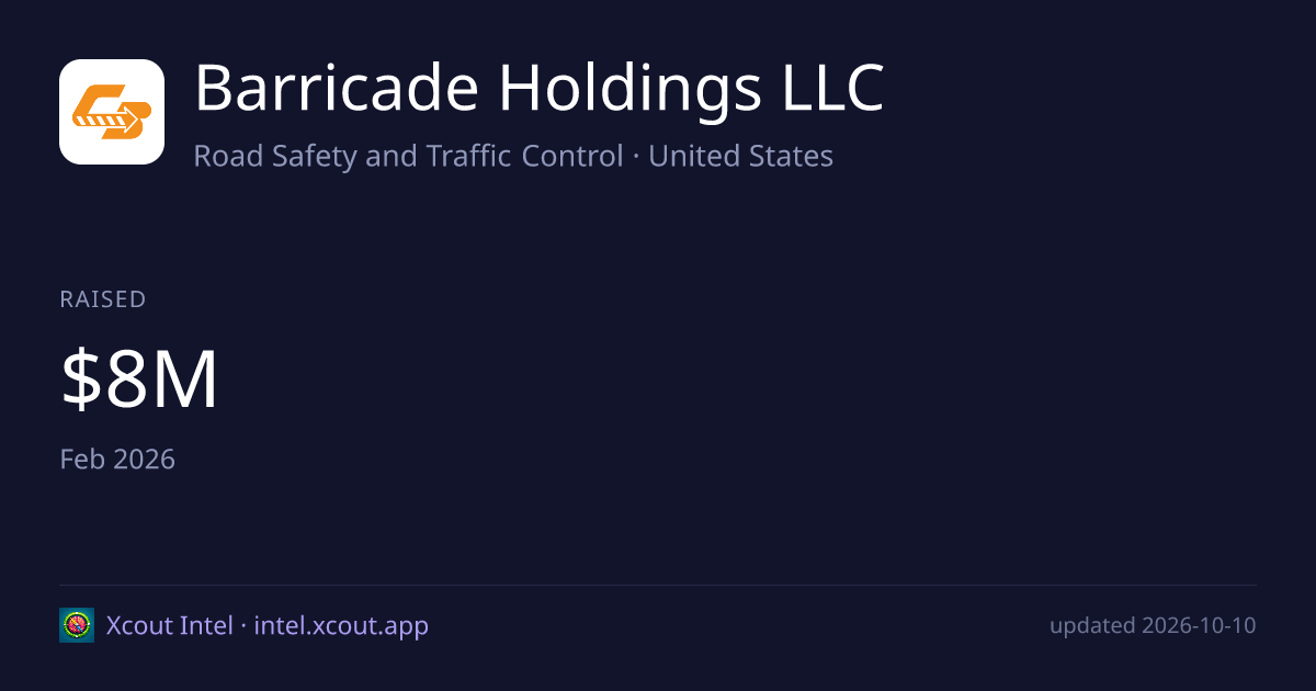 Barricade Holdings LLC — share card preview