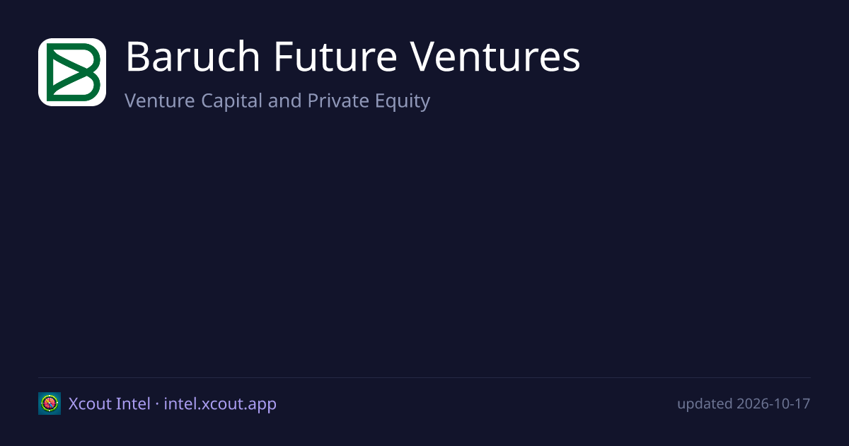 Baruch Future Ventures — share card preview