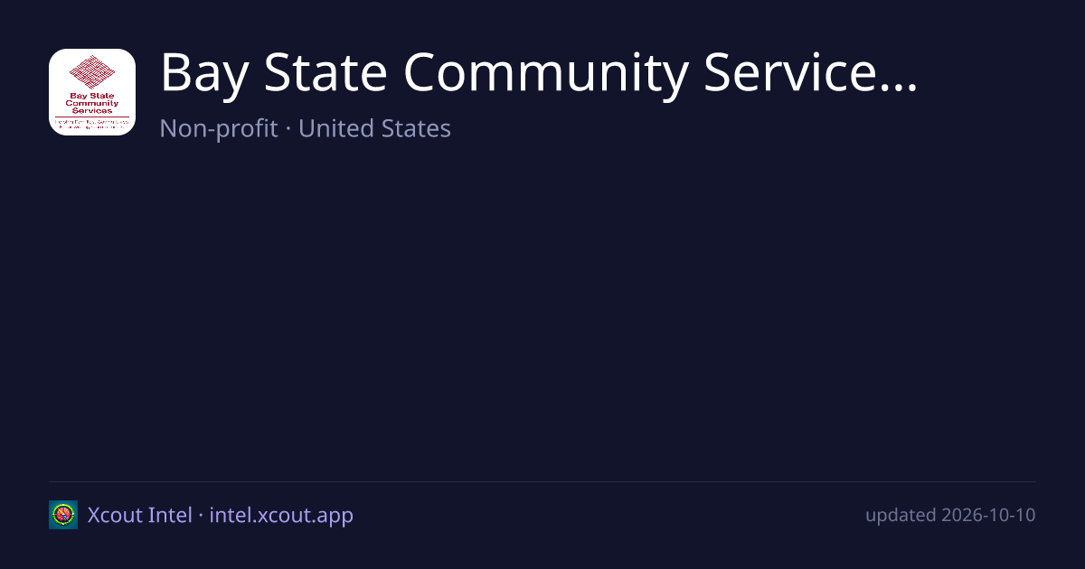 Bay State Community Services, Inc. — share card preview