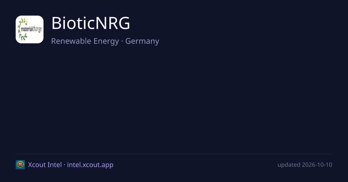 BioticNRG — share card preview