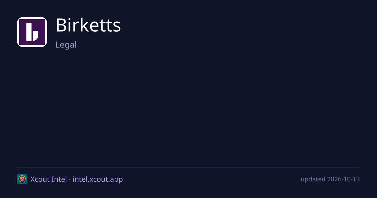 Birketts — share card preview