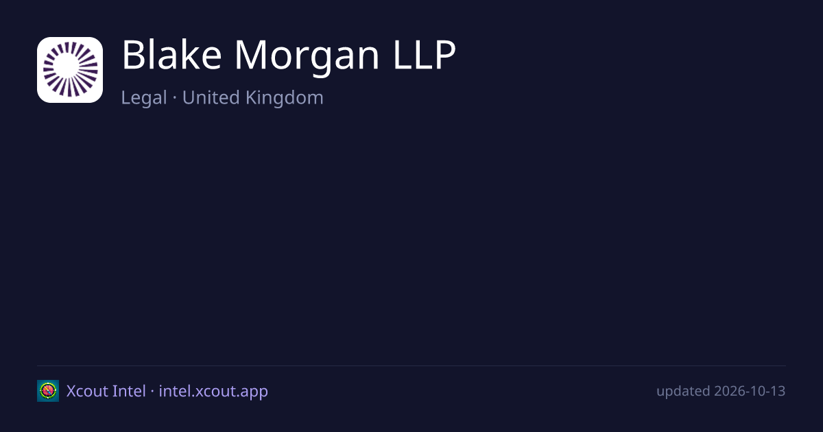 Blake Morgan LLP — share card preview