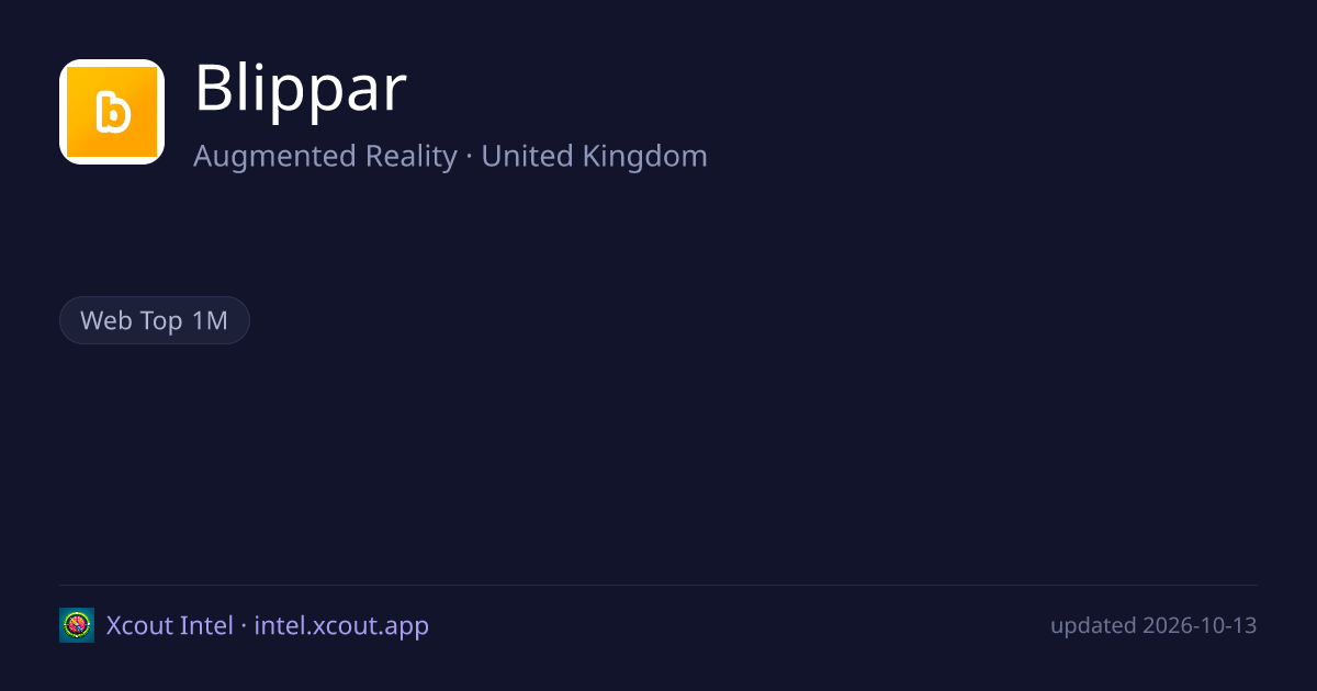 Blippar — share card preview