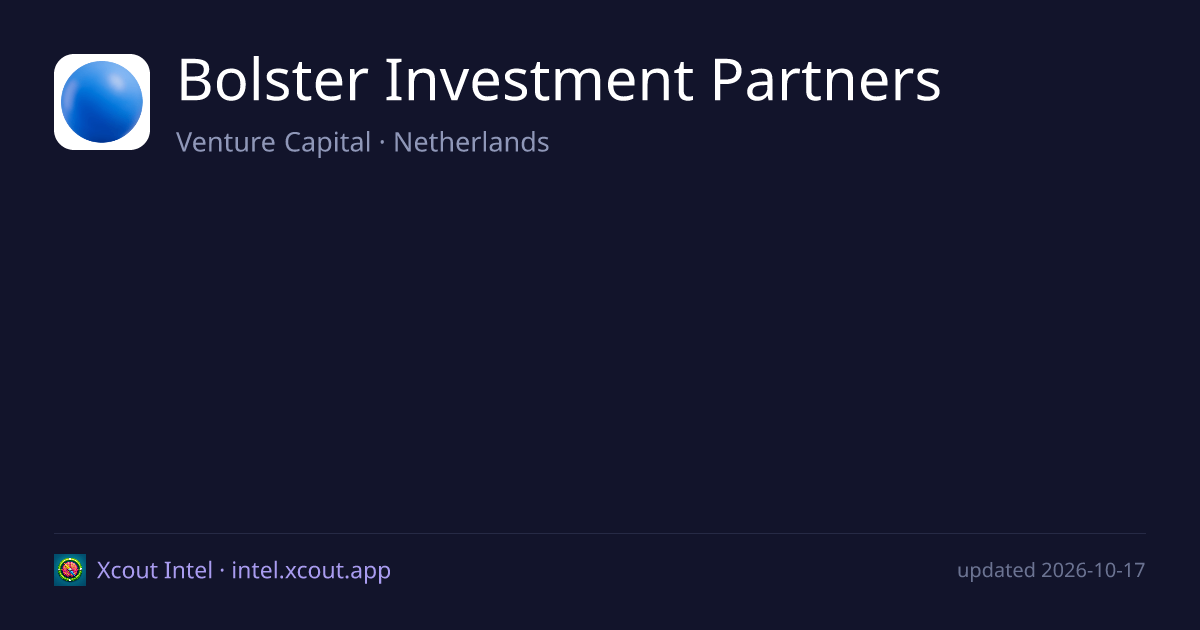 Bolster Investment Partners — share card preview