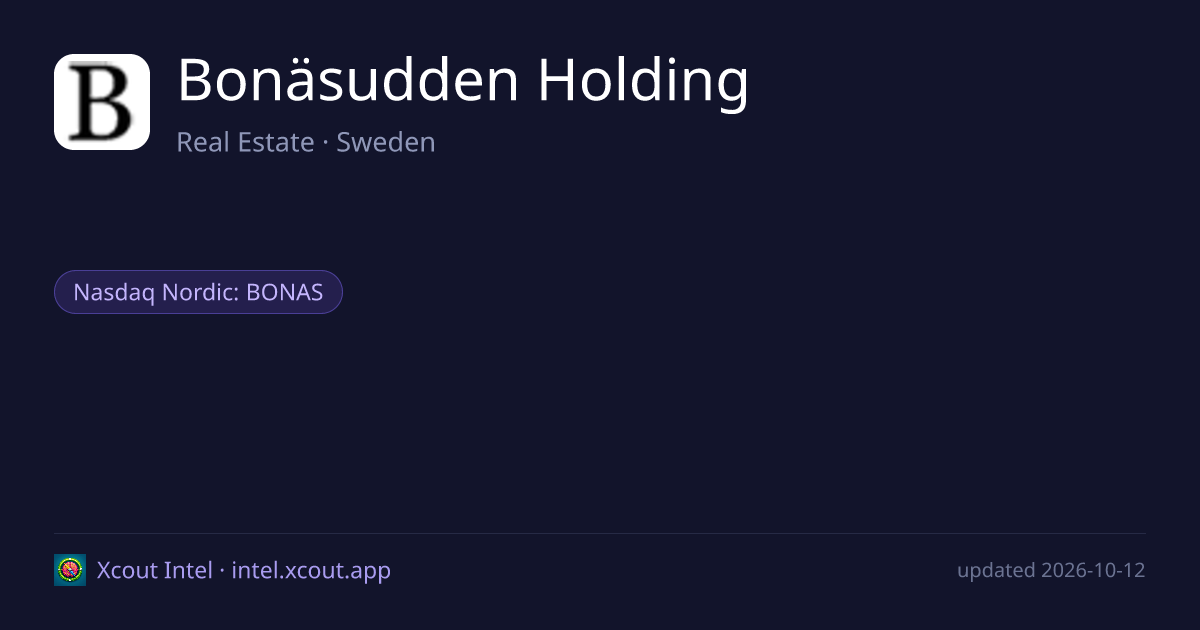 Bonäsudden Holding — share card preview