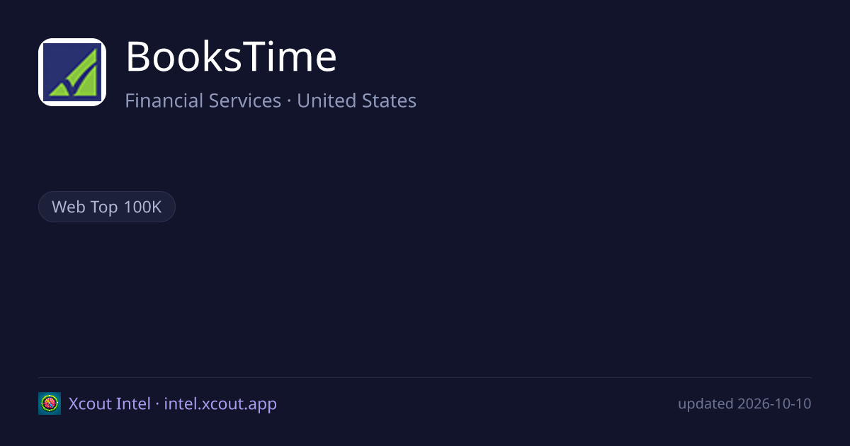 BooksTime — share card preview