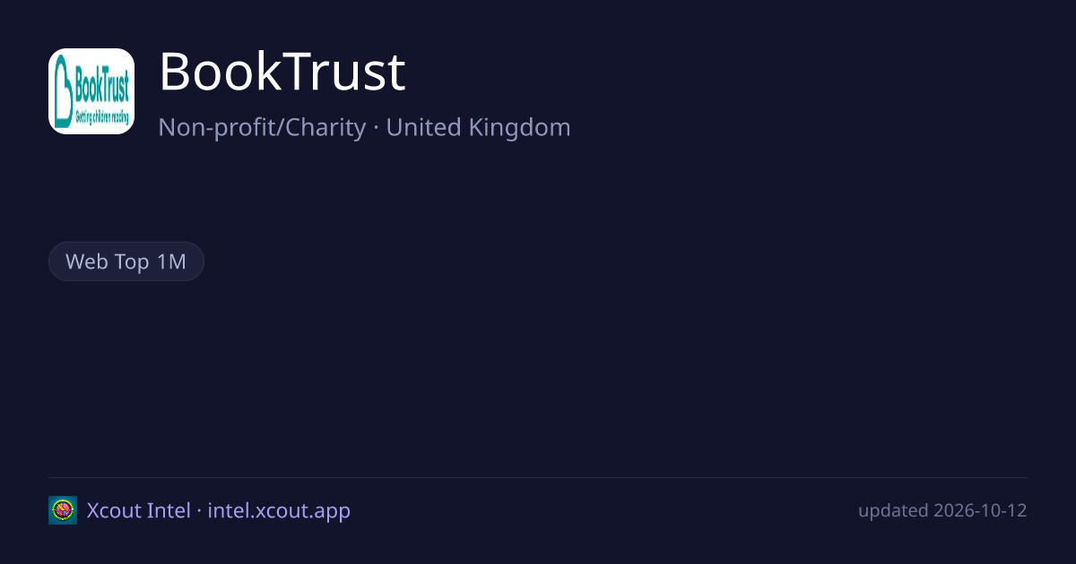 BookTrust — share card preview